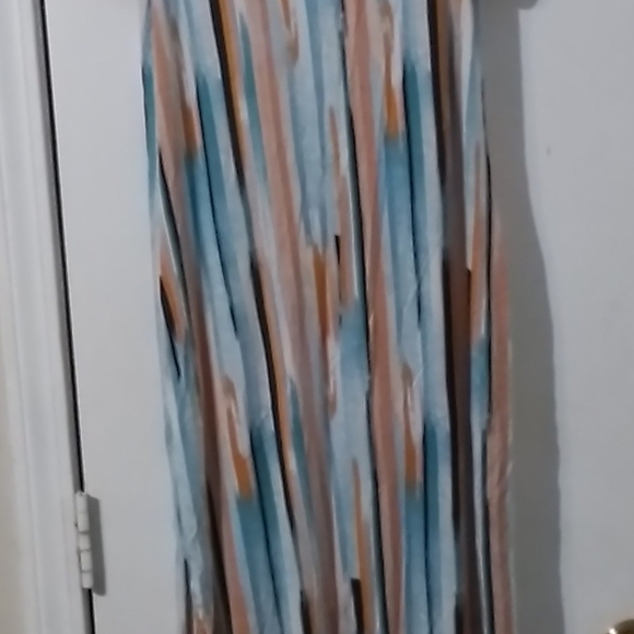 Multicolor Striped Maxi Skirt - Picture 2 of 6